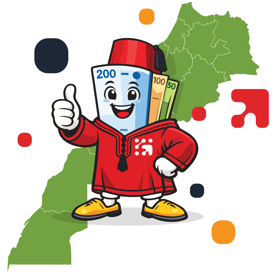 Plus de 2 500 agences, partout au Maroc.